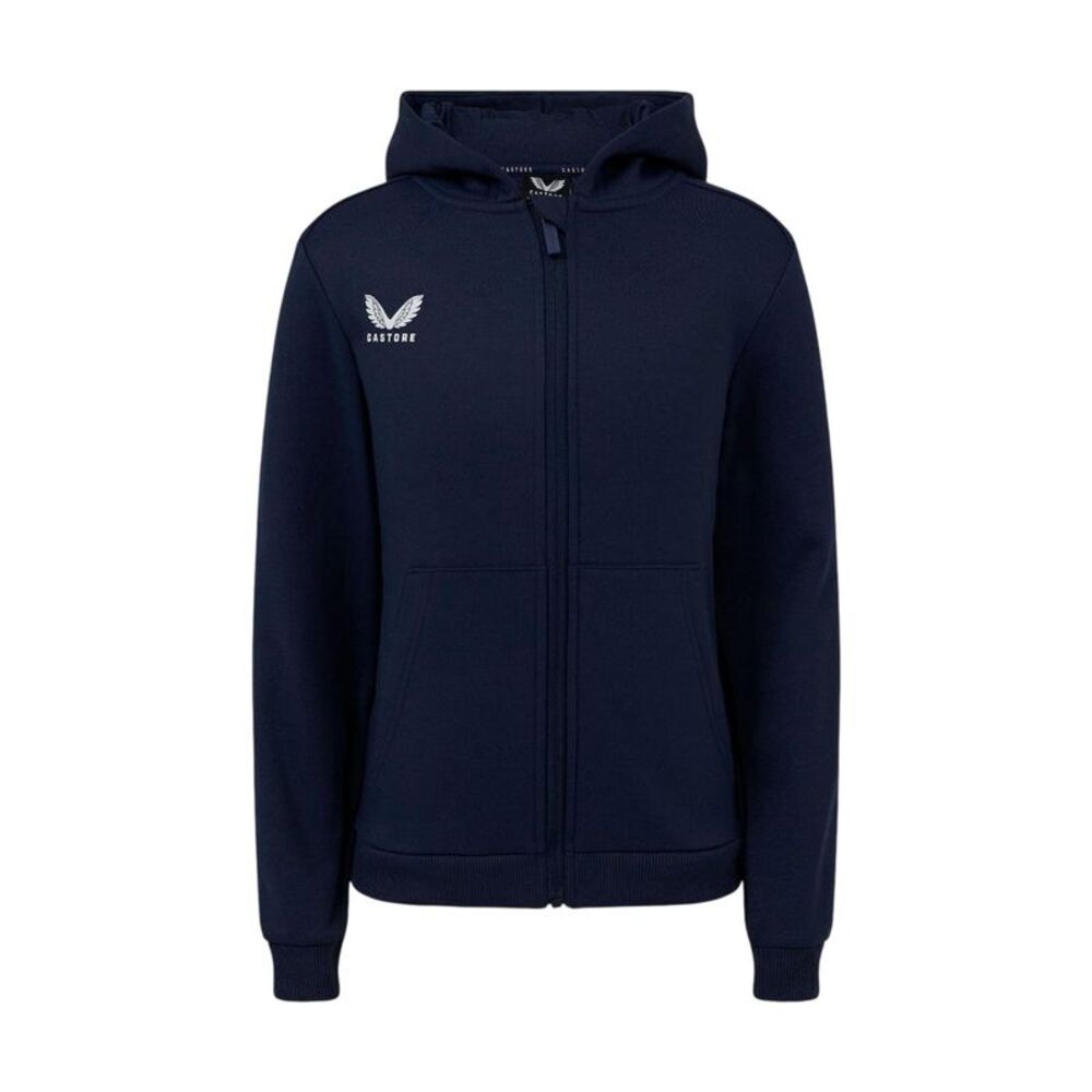 Castore Childrens/Kids Full Zip Hoodie / Peacoat